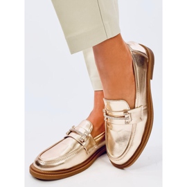 Ferdis Gold ženske mokasine zlatna 2