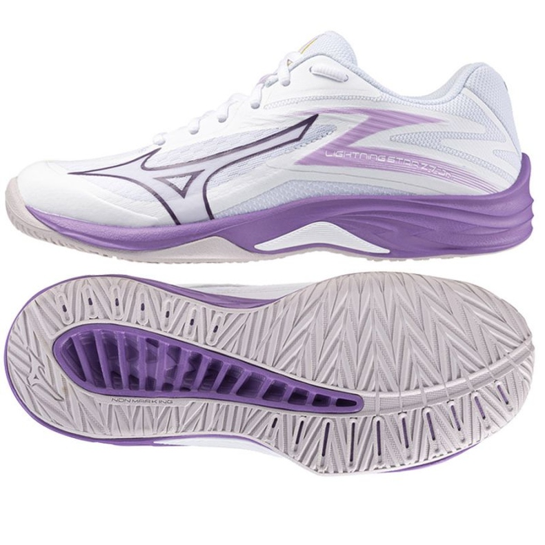Tenisice za odbojku Mizuno Lightning Star Z7 V1GD230310 bijela 1