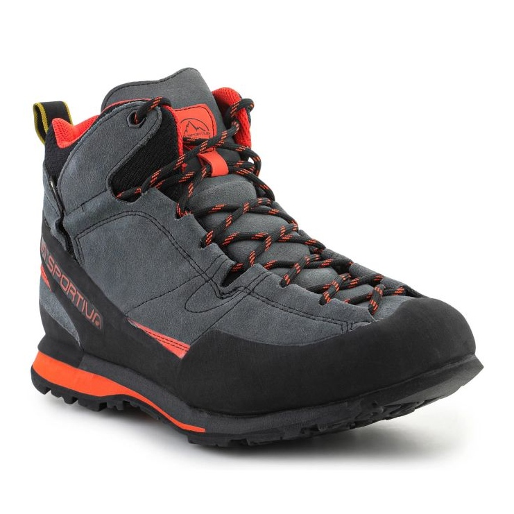 La Sportiva Boulder X Mid Gtx Carbon Flame cipele 17E900304 siva 1
