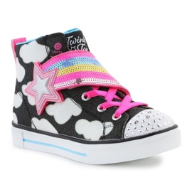 Skechers cipele Twinkle Toes: Twinkle Sparks - Shooting Star 314775L-BKMT crna 1