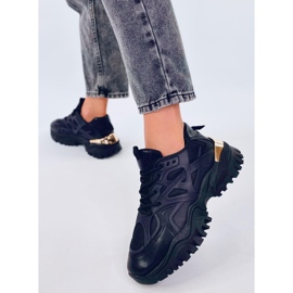 Ženske crne sportske cipele sa debelim đonom crno 1