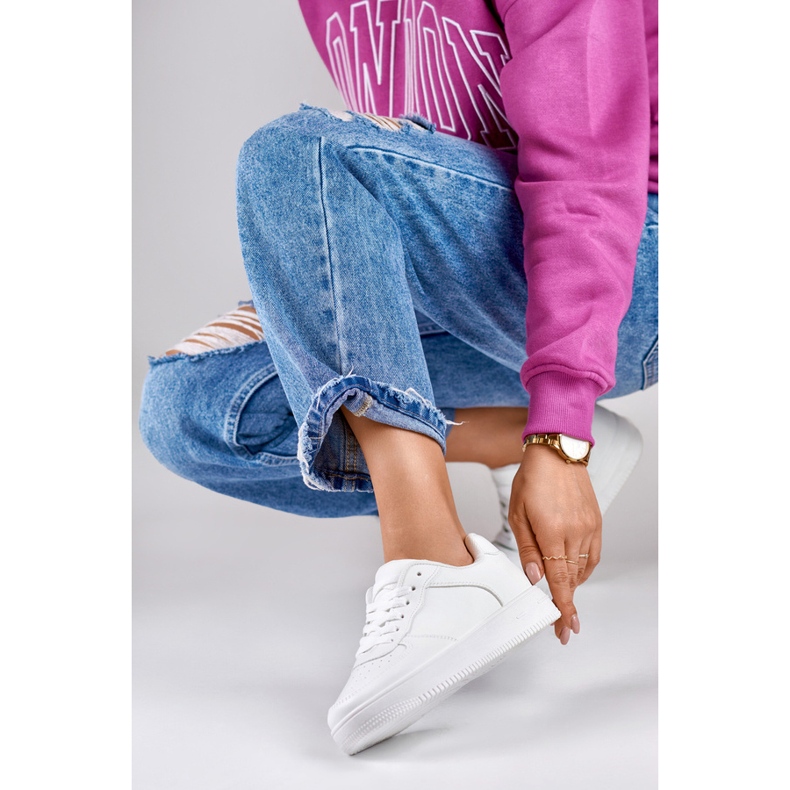 Ženska sportska obuća, bijele tenisice K-1W bijela 1