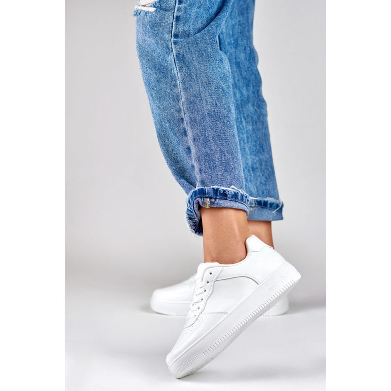 Ženska sportska obuća, bijele tenisice K-1W bijela 2