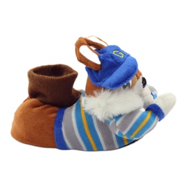 American Club Tople papuče za kućne ljubimce američke vjeverice plava smeđa 1