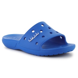 Classic Crocs Slide Blue Bolt U 206121-4KZ plava plava 1