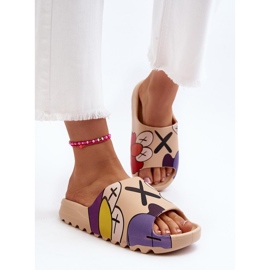 Ženske japanke CK240P bež 1