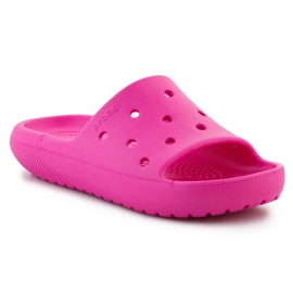 Crocs Classic Slide V2 dječje japanke 209422-6UB ružičasta 2