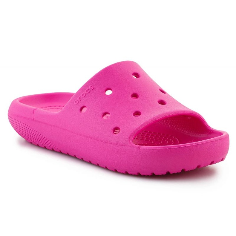 Crocs Classic Slide V2 dječje japanke 209422-6UB ružičasta 2
