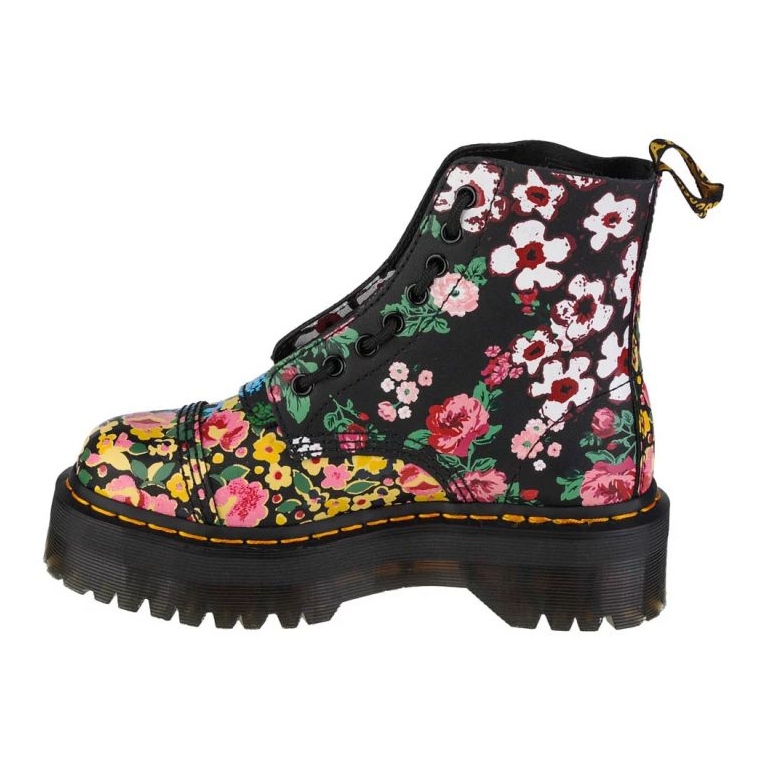 Dr. Martens cipele dr Martens Sinclair Bex Floral Mash Up DM27128001 s cvijećem crno 1