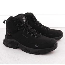 Vodootporne muške trekking cipele, crne, Vanhorn 99302 crna 1