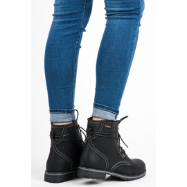 Queentina Radničke čizme crna 1