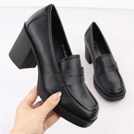 Potocki W 12451 WOL265A cipele na visoku petu crno 1