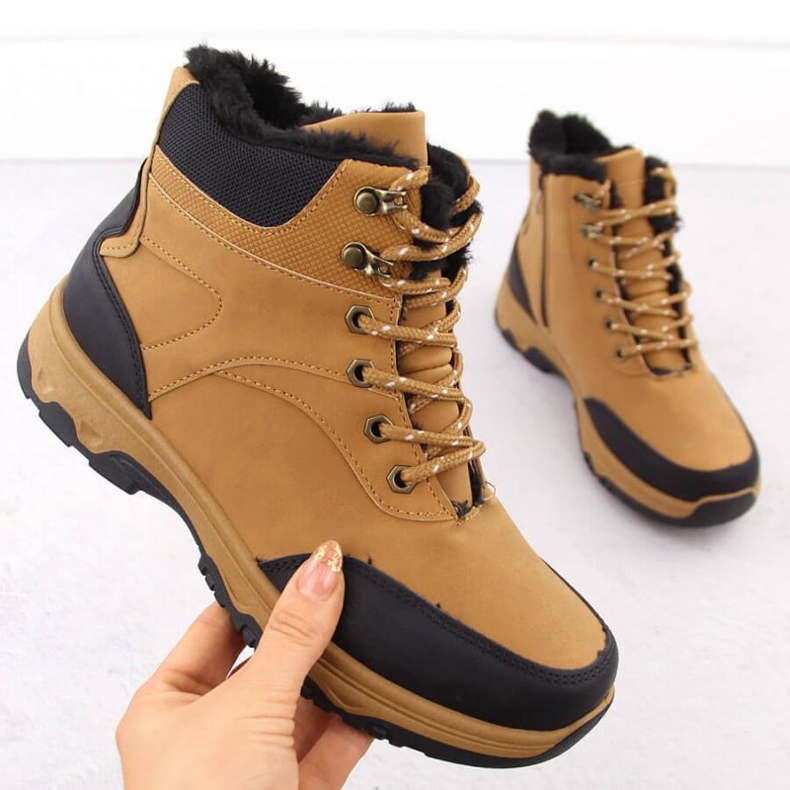 Vanhorn devine čizme za planinarenje bež 1