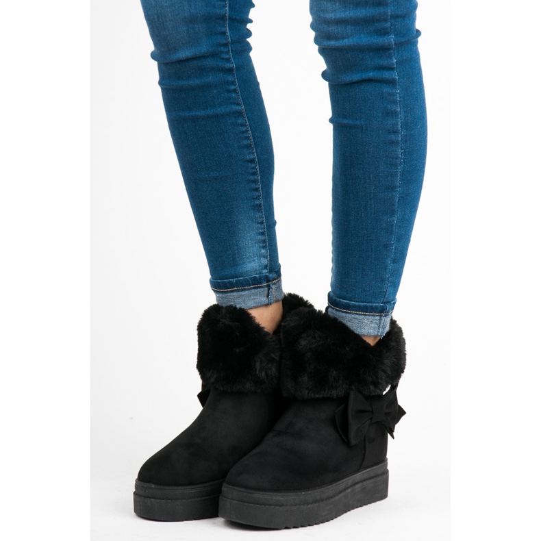 Vices Čizme za snijeg na platformi crna 1