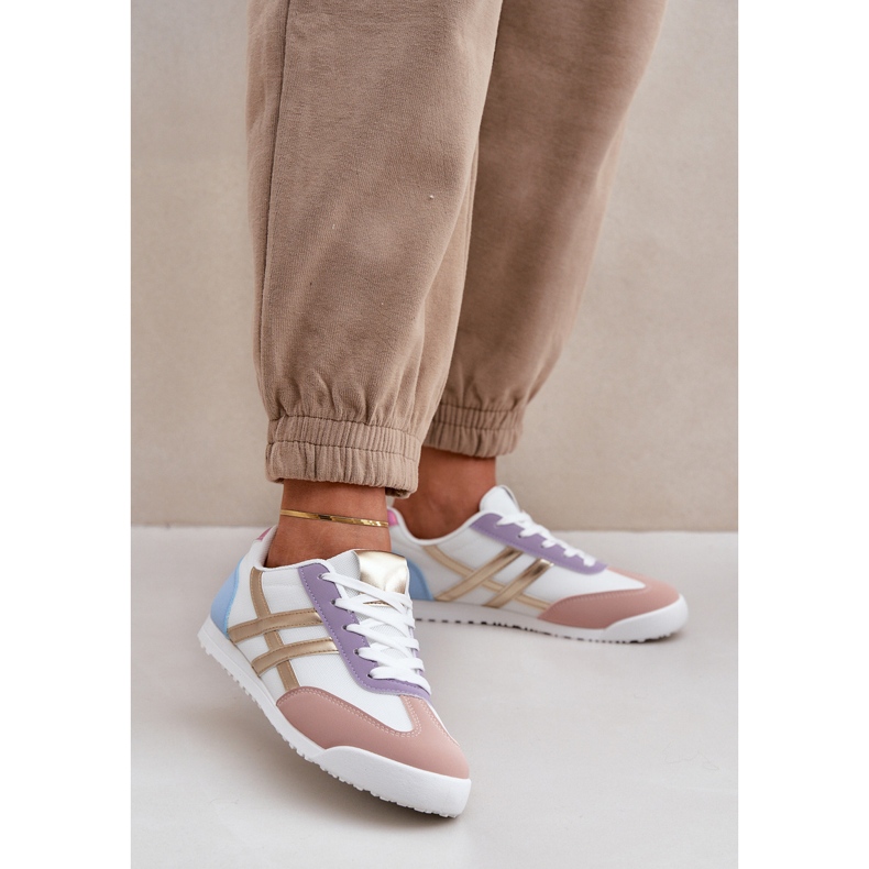 Ženske niske tenisice Tenisice Višebojne bijela 2