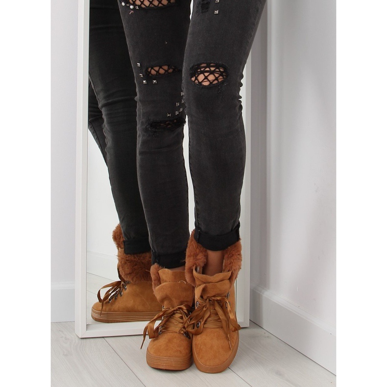 Čizme za snijeg od deve GF-179 deve žuta boja višebojan 2