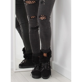 Crne čizme za snijeg od GF-179 crne crna 2