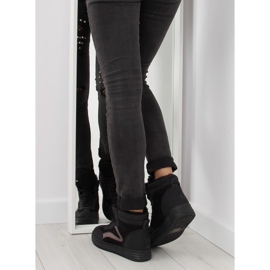 Crne izolirane tenisice BOK-1103 crne crno 1