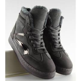 Tenisice izolirane sive BOK-1103 tamno sive siva 2