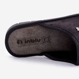 Muška kućna obuća Inblu papuče 9100002H crna crno 2