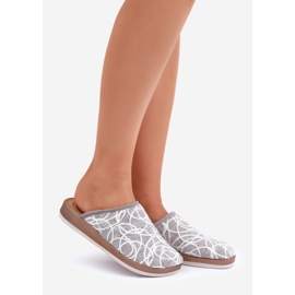 Inblu ženske sjajne papuče CT000028 sive siva 1