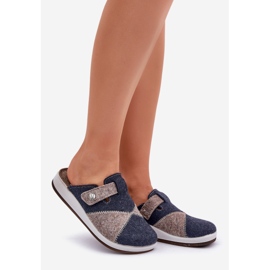 Inblu Ženske preventivne papuče, sive i tamnoplave plava 1