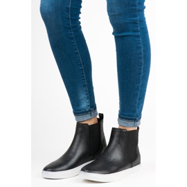 Mckeylor Visoke tenisice sa zmijskim printom crna 2