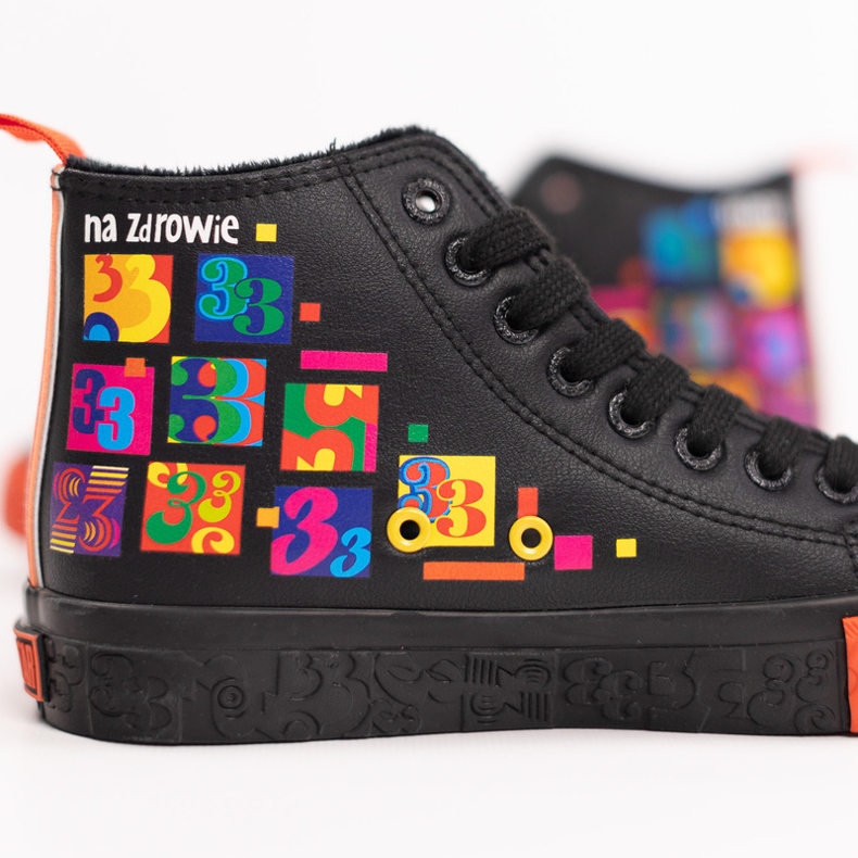 Službene ženske tenisice Big Star x Wośp RR274A651 crna 1