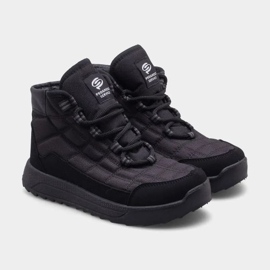 Progress Ženske zimske snježne čizme napredak progj 24-152 crno crna 2