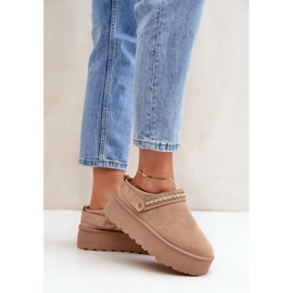 Step in style Čizme za snijeg Model Selithria PL361 Bež - Zakoračite sa stilom 1