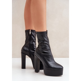 Step in style Čizme Model Tennira C-243 Black - Zakoračite sa stilom crno 1