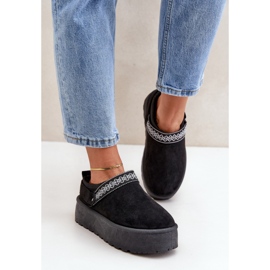 Step in style Čizme za snijeg Model Selithria PL361 Black - Zakoračite sa stilom crna 1