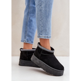 Step in style Čizme za snijeg Model Heslania HY877 Black - Zakoračite sa stilom crna 1