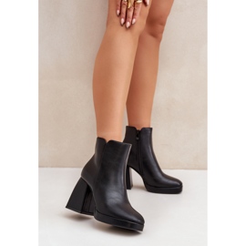 Step in style Čizme Model Selarae LQ-48 Black - Zakoračite sa stilom crno 1