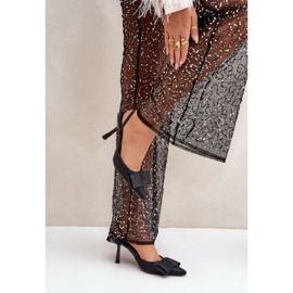 Step in style Model visokih potpetica Gredan SQC-109 Black - Zakoračite sa stilom crna 1