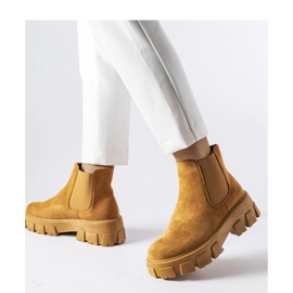 Svijetlo smeđe ženske gležnjače Mooca - Solea smeđa 1