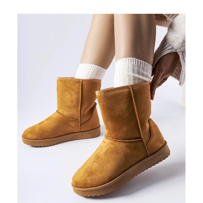 Klasične Libero - Solea čizme za snijeg s karamel izolacijom smeđa 1