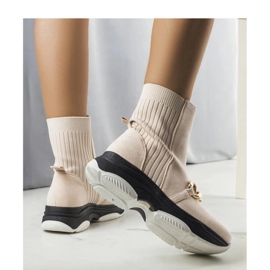 Bež izolirane gležnjače s lancem Ulster - Solea 2