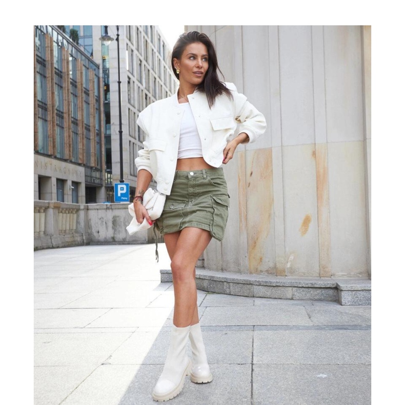 Bež lakirane gležnjače Albertina - Solea 1