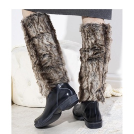 Mornarsko plave Wellingtonke s krznom Melgar - Solea plava 1