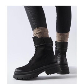 Crne čizme s izlizanim vrhom, Vadnais - Solea crno 1