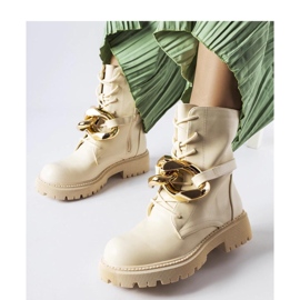 Bež cipele za planinarenje s lancem Galar - Solea 1