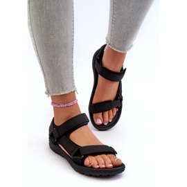 News Ženske lagane sportske sandale crne Lumeria crno 3