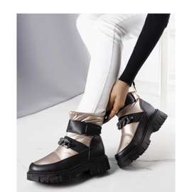 Zlatne čizme za snijeg s lancem Ephraim - Solea 1