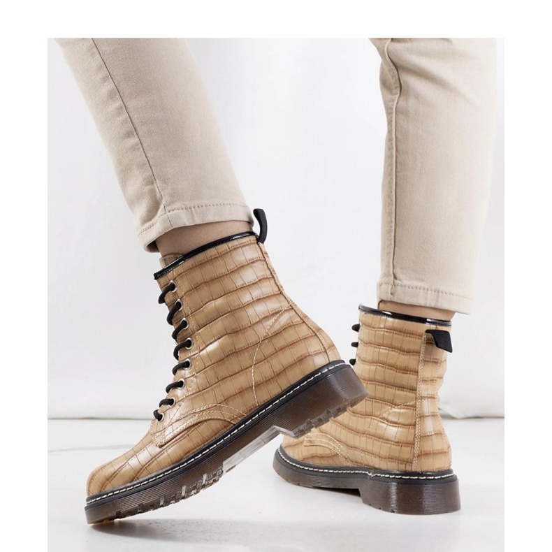 Smeđe ženske čizme Norte - Solea smeđa 1