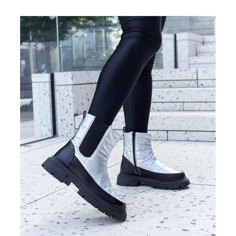 Galvani - Solea metalik izolirane čizme za snijeg siva 1