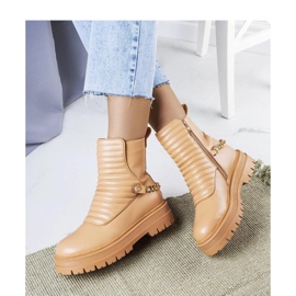 Bež izolirane gležnjače s lancem Pareda - Solea 1