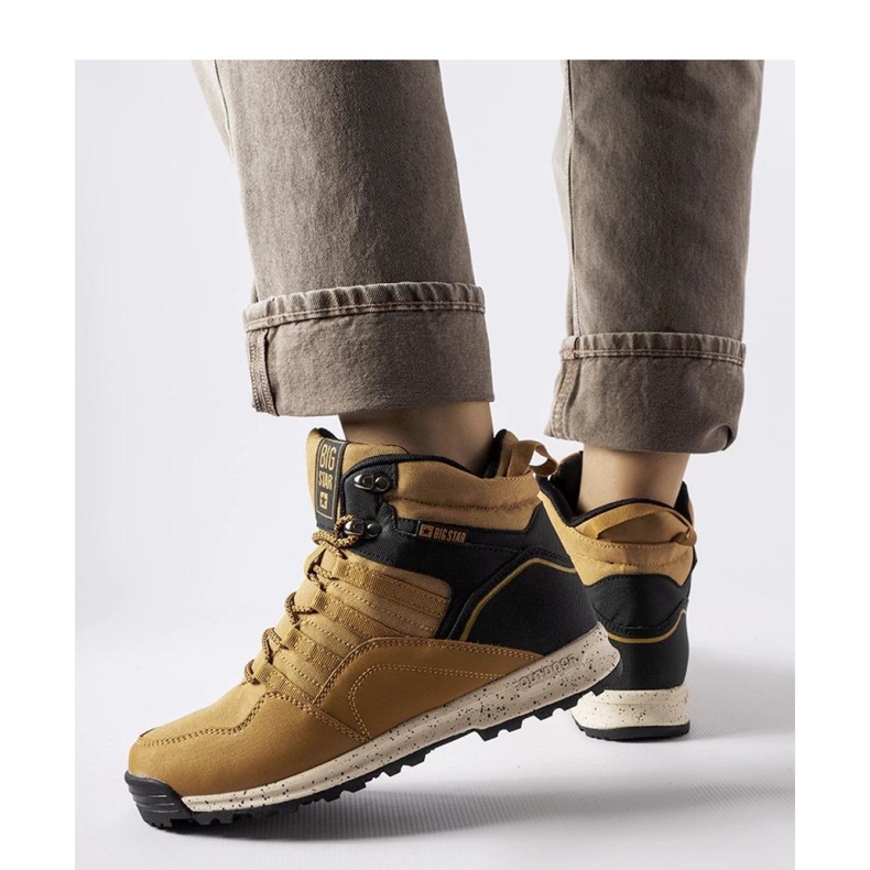 Smeđe Big Star čizme KK274609 smeđa 1