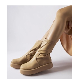 Bež čizme s platformom 1