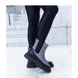 Sive izolirane čizme za snijeg siva 1